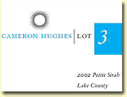 Cameron Hughes Lot 3 – 2002 Lake County Petite Sirah