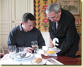 Cheese Course at the Veuve Clicquot Mansion