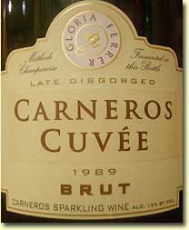 Gloria Ferrer 1989 Carneros Cuvee