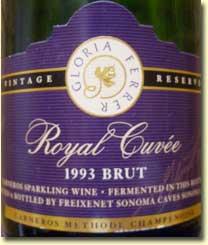 1993 Gloria Ferrer Sonoma Cuvee Royale Brut