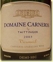 2003 Domaine Carneros Vermeil Demi-Sec