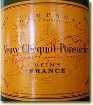 Old Veuve label