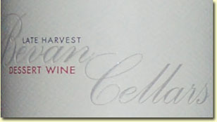 Bevan Cellars Late Harvest