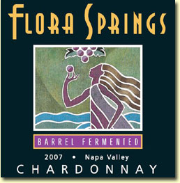 Flora Springs 2007 Chardonnay Barrel Fermented 