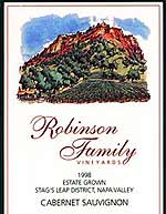 Robinson Family Vineyards Label
