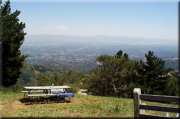 Silicon Valley from Monte Bello Ridge