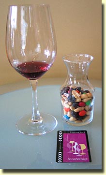 An ounce of wine, a snack and a "smart card"
