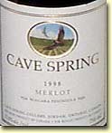 Cave Spring Merlot Label