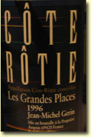 Cote Rotie les Grandes Places 1996