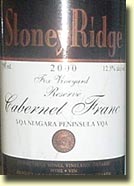 Stoney Ridge Cabernet Franc