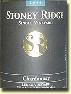 Stoney Ridge Lenko Chardonnay