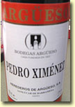 ARGUESO PEDRO XIMENEZ SHERRY