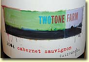 TWO TONE FARM CABERNET SAUVIGNON 2004