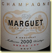MARGUET CHAMPAGNE GRAND CRU 2000