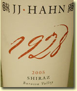 JJ HAHN 1928 SHIRAZ 2005