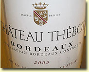 CHATEAU THEBOT 2005