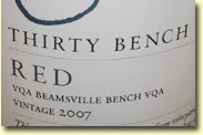 THIRTY BENCH RED 2007 