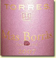 MIGUEL TORRES MAS BORRAS PINOT NOIR 2007