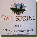 Cave Spring Auxerrois/Pinot Blanc