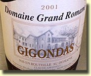DOMAINE GRAND ROMANE GIGONDAS