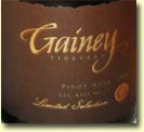 2005 Gainey Pinot Noir Santa Rita Hills Limited Selection