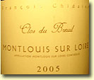 2005 Francois Chidaine Montlouis Clos du Breuil 