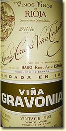 1993 Vina Gravonia Crianza