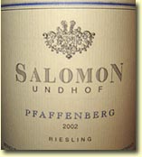 2002 Salomon Riesling Pfaffenberg
