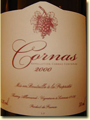 2000 Thierry Allemand Cornas "Sans Soufree"