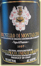 1997 Ciacci Piccolomini D' Aragona Brunello di Montalcino