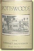 Spottswoode label