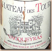 1989 Chateau des Tours Vacqueyras