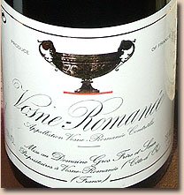 1999 Gros Freres et Soeur Vosne Romanee