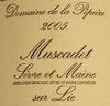 2005 Muscadet, Domaine Pepiere