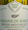 2003 Mâcon Montbellet, Domaine de Roally 