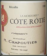 M. Chapoutier La Mordoree Cote-Rotie 1995