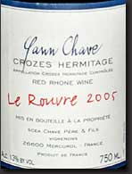 Yann Chave Le Rouvre Crozes Hermitage 2005