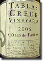 Tablas Creek Cote de Tablas Rouge 2006