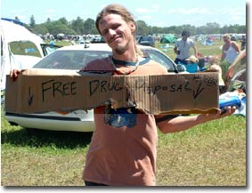 Free drug disposal