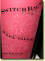 Switchback Ridge Merlot 2001