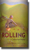 2004 Rolling Central Ranges NSW Australia Cabernet Merlot