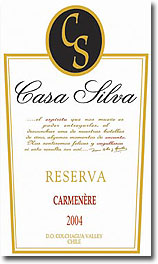 2004 Casa Silva Colchagua Carmenre Reserva