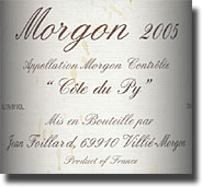 2005 Jean Foillard Morgon Cote du Py