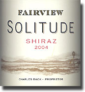 2004 Fairview Paarl Shiraz Solitude