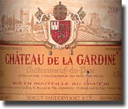 Chteau de la Gardine Chteauneuf du Pape