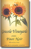 2005 Girasole Mendocino Pinot Noir