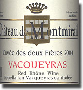 2004 Chteau de Montmirail Vacqueyras Cuve des Deux Frres