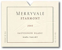 2005 Merryvale Starmont Sauvignon Blanc, Napa Valley
