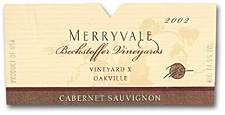 2002 Merryvale-Beckstoffer Cabernet Sauvignon - Beckstoffer Vineyard X