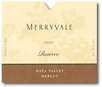 2001 Merryvale Reserve Merlot, Napa Valley